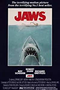 Poster Revolution 24-Inch by 36-Inch, Jaws Poster, Mint