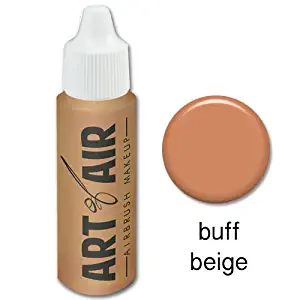 Art of Air Airbrush Makeup - Foundation 1/2oz Bottle Choose Color (Buff Beige)