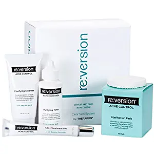 Reversion Clear Skin System - Simple, 2-part daily Acne Regimen - 3 month supply