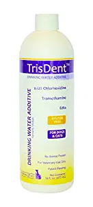 DermaZoo - TrisDent Dental Line Water Additive 16oz Bottle Individual