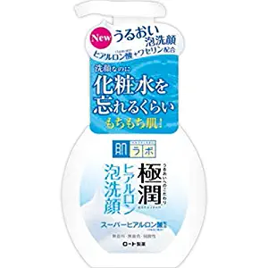 Hada Labo Japan Gokujyun Hyaluronic Acid Moisture Bubble Foaming Cleanser 160ml