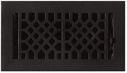 Signature Hardware 929151-4-8 Antique Cast Iron Floor Register - 4