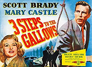 3 Steps to The Gallows - 1953 - Movie Poster