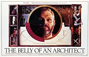 Pop Culture Graphics The Belly of an Architect Poster Movie Foreign 11x17 Brian Dennehy Chloe Webb Lambert Wilson