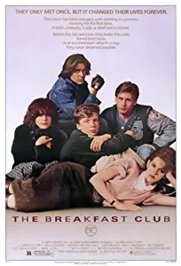 Breakfast Club, The (1985) - 12x18 inch - Style Poster Print Sticker Retro Unframed Wall Art Gifts