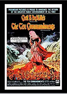 SAVA 146760 10 Commandments Movie Decor Wall 16x12 Poster Print