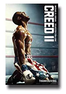 Creed 2 Poster Movie Promo 11 x 17 inches Kneeling Michael B Jordan Sylvester Stallone