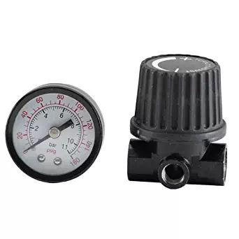 Bostitch BTFP72326 Regulator and Gauge Kit with 1/4-Inch NPT Thread