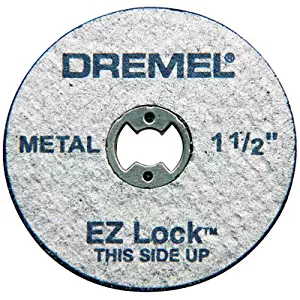 Dremel EZ456 1-1/2" EZ Lock Cutoff Wheels 5 Count