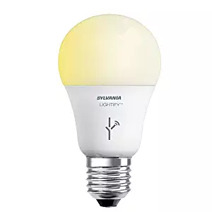 SYLVANIA LIGHTIFY ZigBee Soft White Dimmable A19 LED Bulb, Works with SmartThings, Wink, and Amazon Echo Plus, Hub needed for Amazon Alexa and the Google Assistant