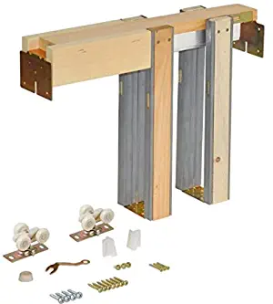 Johnson Hardware 1500 Series Commercial Grade Pocket Door Frame for 2x4 Stud Wall (32 Inch x 80 Inch)