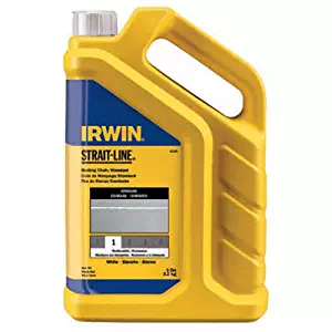 IRWIN Tools STRAIT-LINE Standard Marking Chalk, 5-pound, Fluorescent Orange (65105)