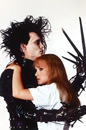 Johnny Depp in Edward Scissorhands 24x36 Poster with Winona Ryder