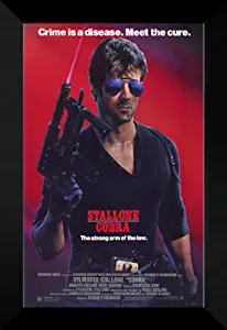 ArtDirect Cobra 27x40 FRAMED Movie Poster - Style A - 1986