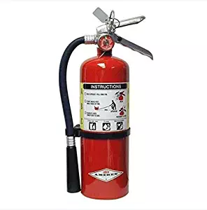 Amerex B500, 5lb ABC Dry Chemical Class A B C Fire Extinguisher