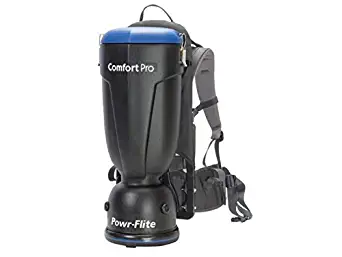Powr-Flite BP10S ComfortPro Standard Backpack Vacuum, 10 Quart Capacity