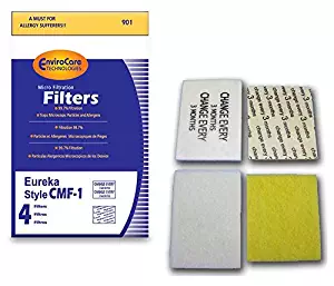 EnviroCare Replacement Vacuum Filters for Eureka CMF-1 4 filters