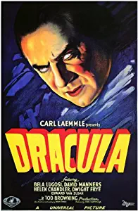 Dracula Movie Poster (27 x 40 Inches - 69cm x 102cm) (1931) Style F -(Bela Lugosi)(David Manners)(Dwight Frye)(Helen Chandler)(Edward Van Sloan)(Frances Dade)