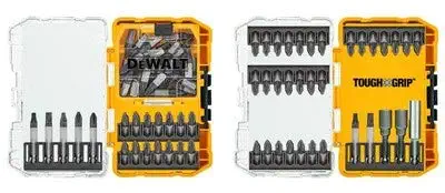 DEWALT Tough Grip 82-Piece Shank Screwdriver Bit Set DWA82SET