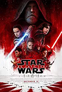 Buyartforless Star Wars The Last Jedi Episode 8 36x24 Movie Art Print Poster Group Cast with Credits