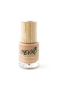 EVXO Organic Liquid Mineral Foundation - Vegan, All Natural, Gluten Free, Aloe Based, Buildable Coverage, Cruelty Free Foundation Makeup - 1 Fl Oz (Desert Sand)