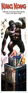 King Kong Classic Hollywood Monster Movie Film Poster Print 12x36