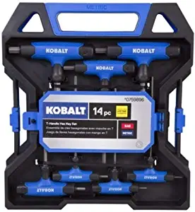 Kobalt 14 Piece T-Handle Hex Key Set