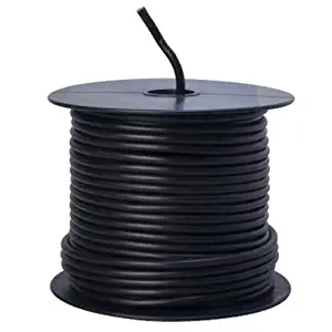 Southwire 55671323 Primary Wire, 12-Gauge Bulk Spool, 100-Feet, Black