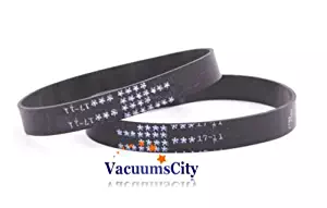 Eureka Victory Upright Vacuum Long Lasting Type U Flat Belts 2 Pk Part # 39557,61120G
