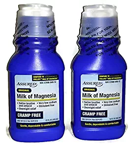 Original, Cramp Free, Milk of Magnesia (Pack of 2) - 12 fl oz