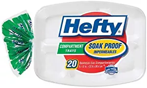 Hefty Compartment Foam Plate