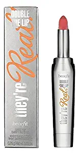 Benefit Cosmetics They're Real! Double the Lip Travel Size .02 Oz ~ Lusty Rose
