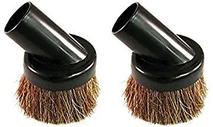 2 Deluxe Universal Replacement Dusting Dust Brushes Black 1 1/4