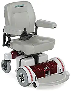 Hoveround Electric Wheelchair - Motorized Power Chair and Mobility Scooter | LX-5 Red Trim, 20-inch Large Adult Seat