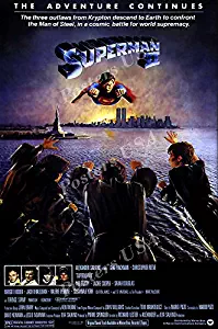 Posters USA - DC Superman II 1981 Movie Poster GLOSSY FINISH - FIL238 (24" x 36" (61cm x 91.5cm))