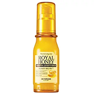 SKIN FOOD Royal Honey Essential Queen's Serum 50ml (1.69 fl.oz) - Propolis & Royal Jelly Skin Nourishing Facial Serum, Anti-Aging, Healthy Glow Skin, Strengthen Skin Barrier