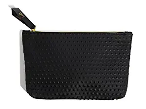 IPSY September 2017 Black Faux Leather Glam Bag - Makeup Bag Only