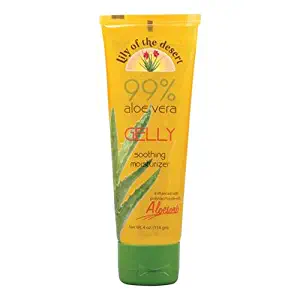 Lily of The Desert Aloe Vera Gelly Soothing Moisturizer, 4 Ounce