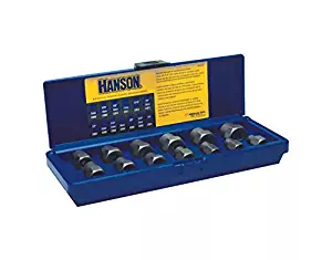 IRWIN HANSON Professional's Industrial Bolt Extractor Set, 13 Piece, 54113
