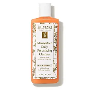 Eminence Organic Skincare Mangosteen Daily Resurfacing Cleanser, 4.2 Ounce