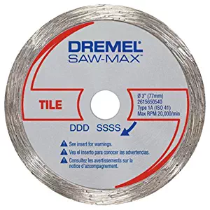 Dremel SM540 3-Inch Tile Diamond Wheel