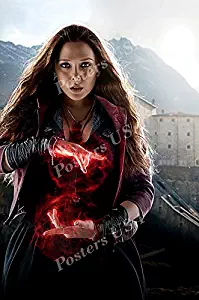 Posters USA - Marvel Avengers Age of Ultron Scarlet Witch Movie Poster GLOSSY FINISH - FIL249 (24" x 36" (61cm x 91.5cm))