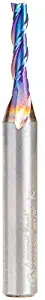 Amana Tool 46001-K SC Spektra Extreme Tool Life Coated Spiral Plunge 1/8 Dia x 1/2 CH x 1/4 SHK 2 Inch Long Up-Cut Router Bit