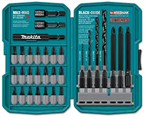 Makita T-01373 38 Piece Impact Drill-Driver Bit Set