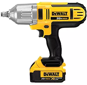 DEWALT DCF889HM2 20-volt MAX Lithium Ion 1/2-Inch High Torque Impact Wrench with Hog Ring