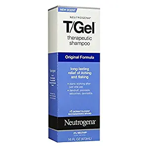 Neutrogena T/Gel Therapeutic Shampoo Original Formula 16 oz (Packs of 2)