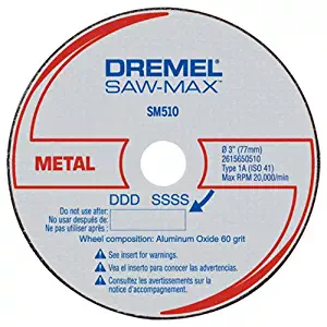 Dremel SM510c 3-Inch Metal Cut-Off Wheel, 3-Pack
