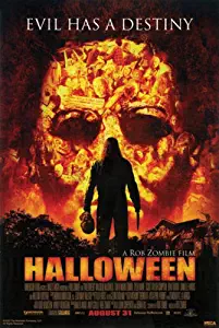 Hotstuff Halloween (2007) Movie Poster Rob Zombie Michael Myers Scary Horror Movie 24"x36"