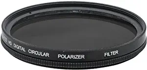 52MM Circular Polarizer (CPL) Filter for Nikon D3100, D3200, D3300, D5100, D5200, D5300, D5500, D7100, D7200, DF, D4, D90, D500, D600, D610, D700, D750, D800, D810 DSLR (52mm)