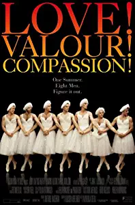 LOVE! VALOUR! COMPASSION! (1997) Original Authentic Movie Poster 27x40 - Double - Sided - Jason Alexander - John Glover - Justin Kirk - John Benjamin Hickey